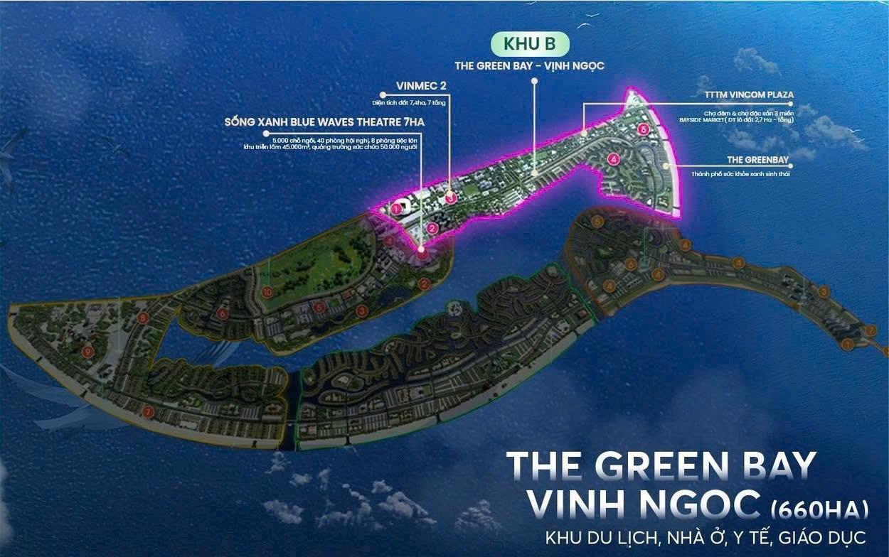 Mặt bằng Vinhomes Green Paradise Cần Giờ – Quy hoạch đẳng cấp kiến tạo đô thị biển xanh 10 phan khu vinhomes green paradise 3